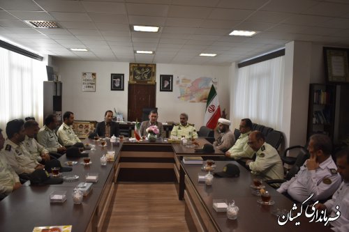 سیلاب بهترین محک توانمندی نیروی انتظامی در گمیشان بود
