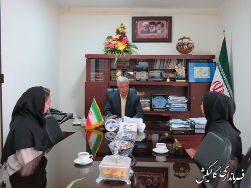 دیدار چهره به چهره فرماندار گالیکش با شهروندان