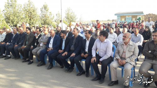 مراسم ویژه روز ملی روستا و عشایر در شهرستان آزادشهر برگزار شد
