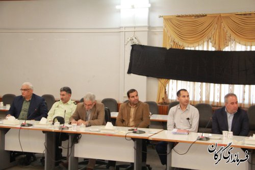 جلسه مشترک شورای کشاورزی و حفاظت از منابع آب شهرستان گرگان برگزار شد