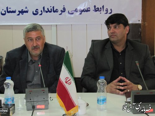 ششمین جلسه شورای اداری شهرستان آق قلا برگزار شد