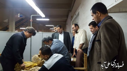 بازدید فرماندار از شرکت دخانیات شهرستان علی آبادکتول
