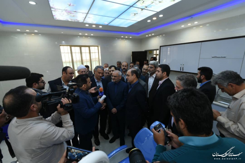 درمانگاه شبانه روزی فرهنگيان گنبدكاووس افتتاح شد
