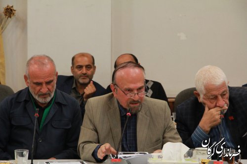 نشست مداحان و ذاکرین اهل بیت(ع) با فرماندار شهرستان گرگان برگزار شد