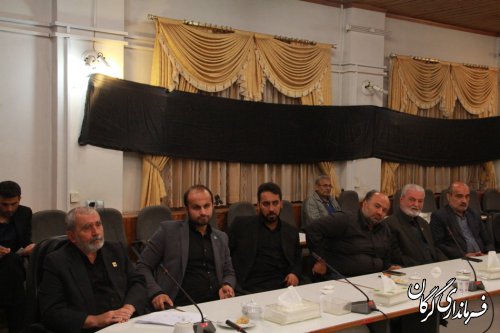 نشست مداحان و ذاکرین اهل بیت(ع) با فرماندار شهرستان گرگان برگزار شد