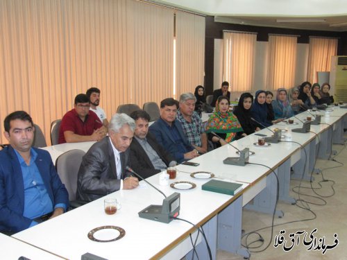نشست صمیمی فرماندار با جامعه ورزشی شهرستان آق قلا برگزار شد