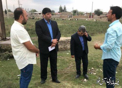 اجرای طرح هادی در سطح یک سوم روستاهای بخش مرکزی شهرستان آق قلا