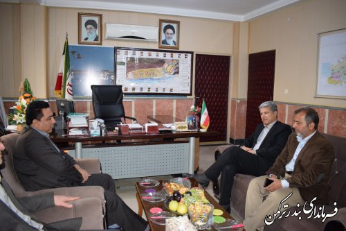رئیس اداره مخابرات شهرستان ترکمن معارفه شد