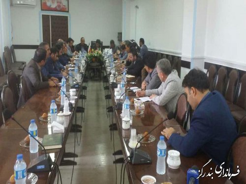 نشست کارگروه پدافند غیرعامل جهادکشاورزی گلستان در بندرگز برگزار شد