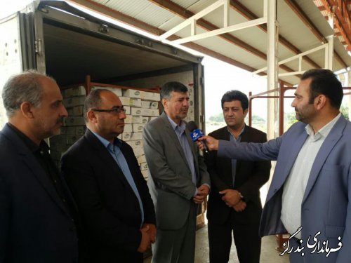 بازدید مسوولان استانی و شهرستانی از انبار‌های ذخیره سازی مرغ در بندرگز