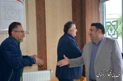 بازدید فرماندار کردکوی از اداره بیمه خدمات درمانی شهرستان