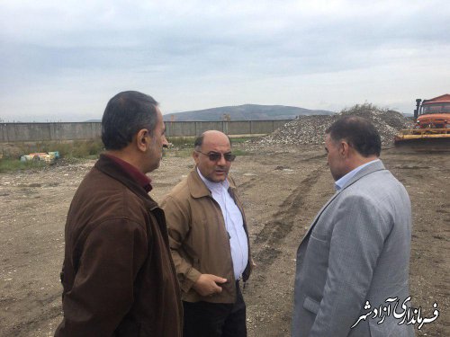 بازدید مشترک فرماندار آزادشهر و مدیرکل راه و شهرسازی از محور ترانزیتی آزادشهر با شاهرود