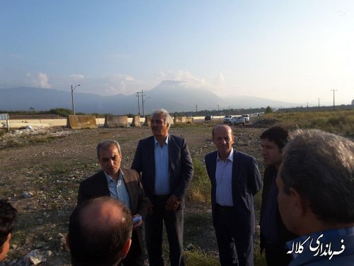 بازدید میدانی فرماندار کلاله از راه های روستایی و پل های سطح شهرستان