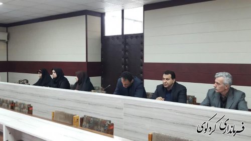 جلسه هماهنگی سیزده آبان 98 با حضور دستگاههای اجرایی شهرستان برگزارشد
