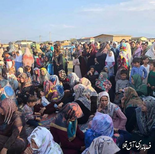 جشنواره بازیهای بومی محلی در روستای شفتالوباغ سفلی شهرستان آق قلا برگزار شد