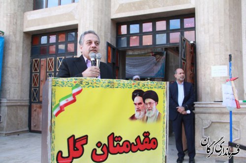زنگ استکبار ستیزی در دبیرستان ایرانهشر گرگان به صدا درآمد