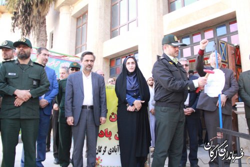 زنگ استکبار ستیزی در دبیرستان ایرانهشر گرگان به صدا درآمد