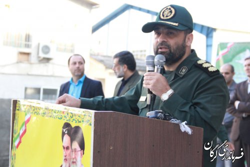 زنگ استکبار ستیزی در دبیرستان ایرانهشر گرگان به صدا درآمد