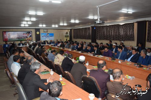 معاون سیاسی، امنیتی و اجتماعی فرمانداری شهرستان ترکمن معارفه شد
