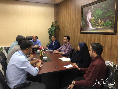 پنجمین جلسه ستاد انتخابات مجلس شورای اسلامی در شهرستان آزادشهر برگزار شد