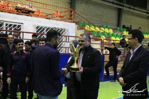 مسابقات فوتسال جام صلح و دوستی با قهرمانی آریانا به پایان رسید
