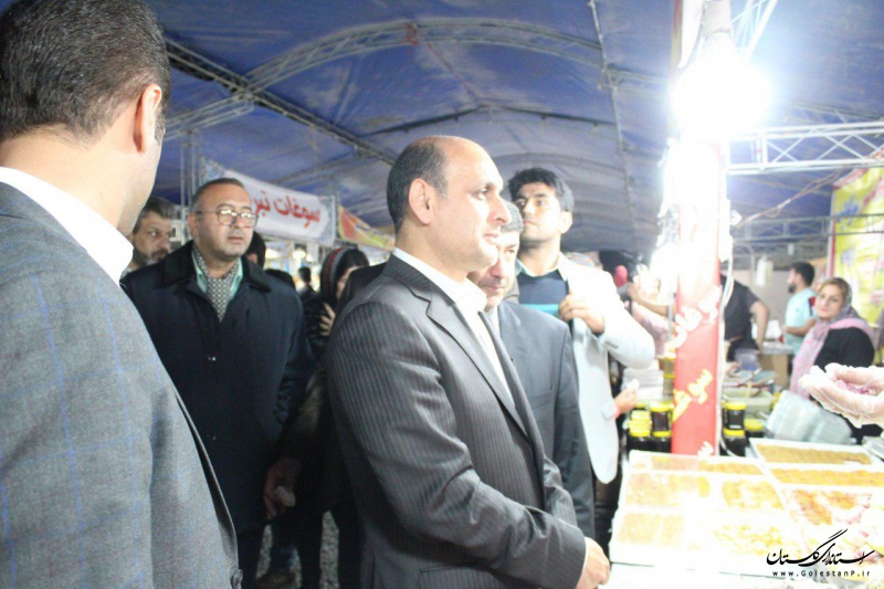 بازدید استاندار گلستان از سیزدهمین جشنواره بین المللی فرهنگ اقوام استان گلستان