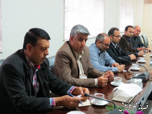 جلسه هماهنگی انتخابات و هیأت نظارت شورای نگهبان شهرستان گالیکش برگزار شد
