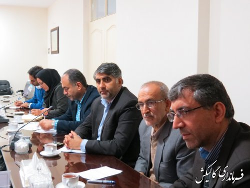 جلسه هماهنگی انتخابات و هیأت نظارت شورای نگهبان شهرستان گالیکش برگزار شد