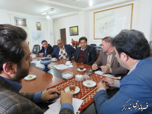 دیدار مدیرکل راه و شهرسازی گلستان با فرماندار بندرگز