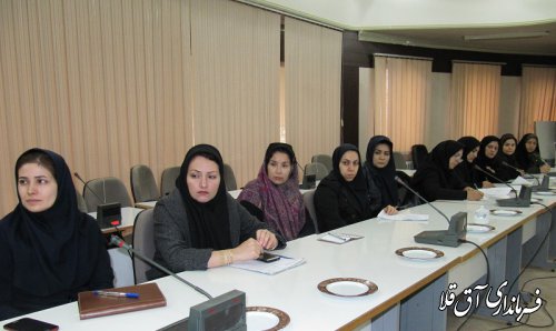 چهارمین جلسه مشترک کارگروه فرهنگی و اجتماعی و امور بانوان شهرستان آق قلا برگزار شد