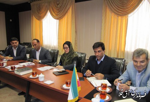 سومین جلسه شورای ترافیک شهرستان آق قلا در سال جاری برگزار شد