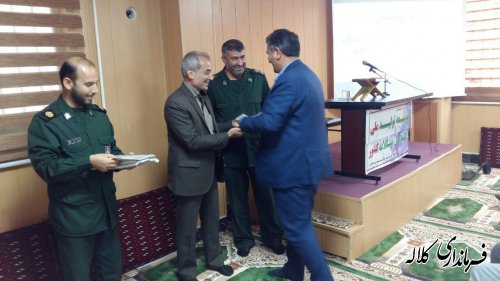 از عوامل اجرایی ستاد راهیان نور کلاله تجلیل شد