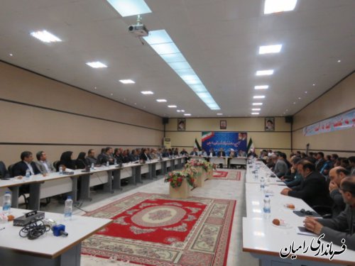 آئین معارفه سرپرست فرمانداری شهرستان رامیان برگزار گردید