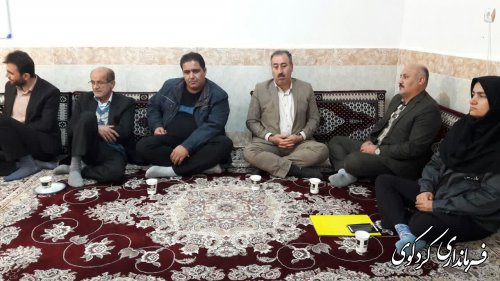 نشست امام جمعه و فرماندار کردکوی با روسای دستگاههای فرهنگی