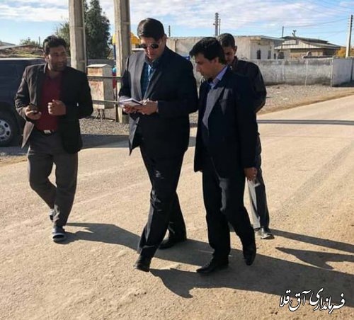 فرماندار اق قلا از روستای گوگ تپه دو بازدید کرد