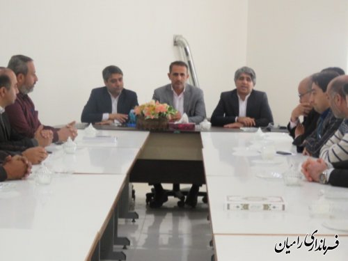 آیین معارفه سرپرست بخشداری فندرسک برگزار شد