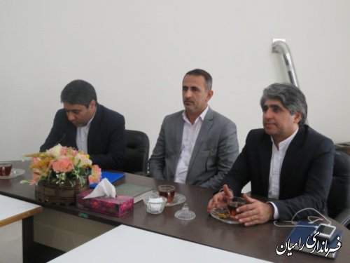 آیین معارفه سرپرست بخشداری فندرسک برگزار شد