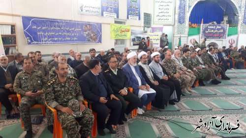 تفکر بسیجی و اقدام و عمل به هنگام راه عبور از همه بحران های داخلی و خارجی است