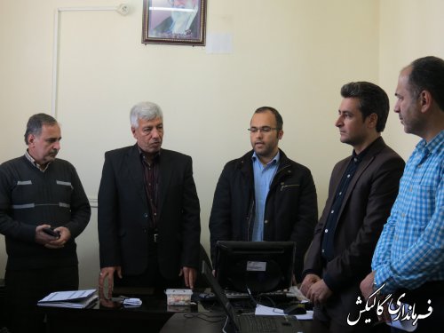 مانور سراسری سامانه جامع انتخابات در شهرستان گالیکش برگزار شد
