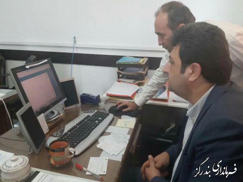 مانور سامانه جامع انتخابات در بندرگز برگزار شد