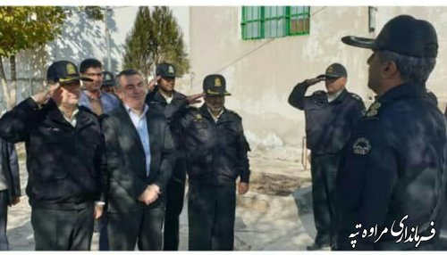 عملیات اجرایی پاسگاه انتظامی گلیداغ آغاز شد