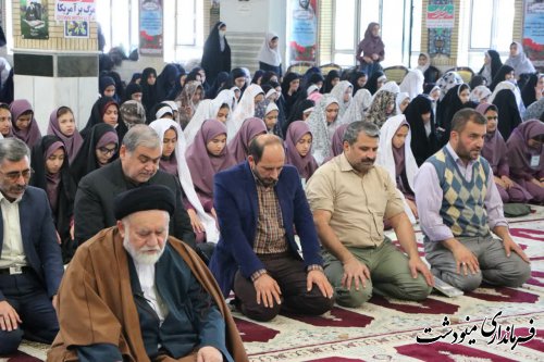 برگزاری اجلاسیه نماز در شهرستان مینودشت