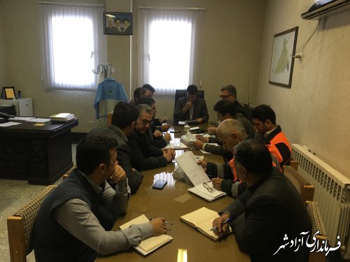 نهضت فضای سبز در جاده بین المللی آزادشهر به نوده خاندوز ایجاد می شود