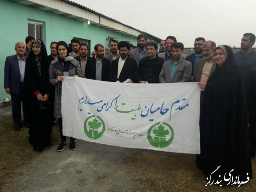 نهضت درختکاری در بندرگز آغاز شد