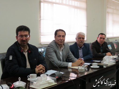 جلسه کمیته پیشگیری و‌ مقابله با بیماری آنفلوانزا شهرستان گالیکش برگزار شد