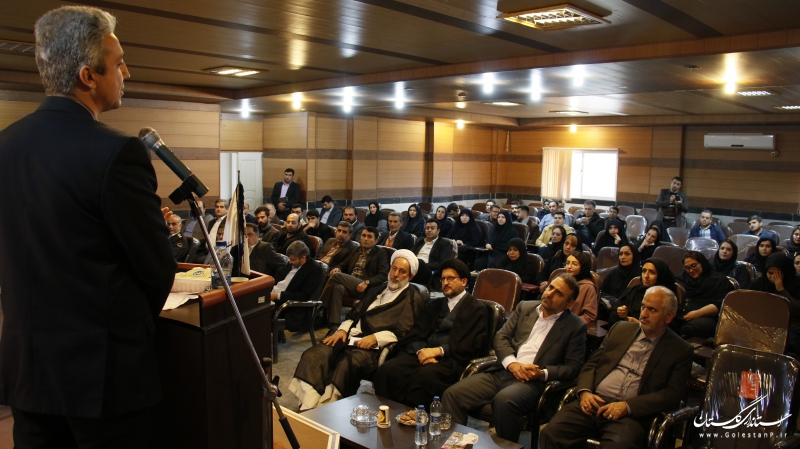 آئین بزرگداشت مقام دانشجو در مرکز آموزش علمی – کاربردی دادگستری کل استان گلستان