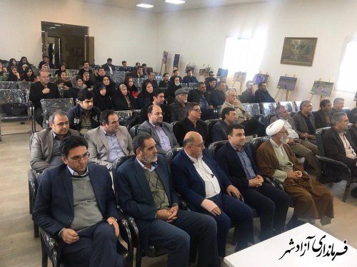 اولین جشنواره عکس زعفران وامنان در شهرستان آزادشهر برگزار شد