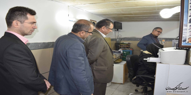 مدیرکل ثبت احوال استان گلستان از اداره ثبت احوال رامیان بازدید کرد
