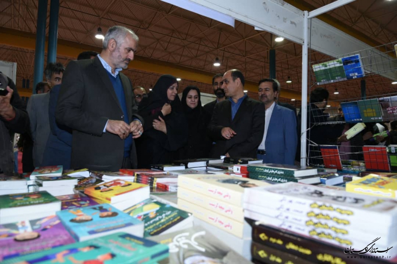 سیزدهمین نمایشگاه بزرگ کتاب گلستان در گرگان افتتاح شد