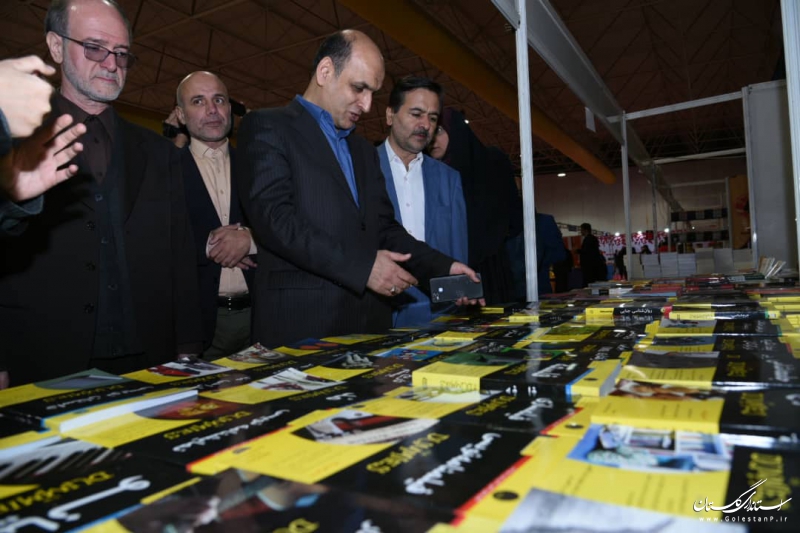 سیزدهمین نمایشگاه بزرگ کتاب گلستان در گرگان افتتاح شد